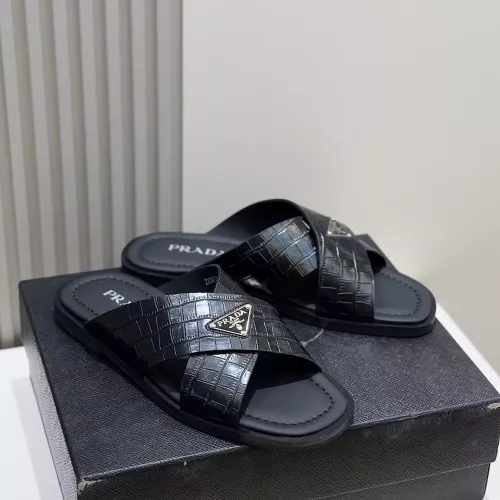 Replica Prada Slippers For Men #1302931 $92.00 USD for Wholesale