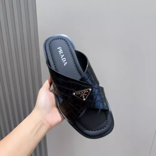 Replica Prada Slippers For Men #1302931 $92.00 USD for Wholesale