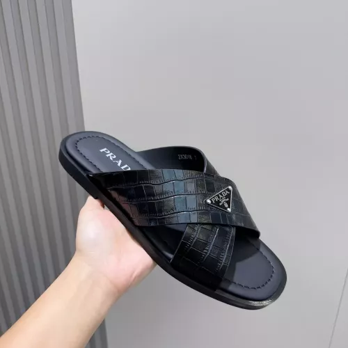 Replica Prada Slippers For Men #1302931 $92.00 USD for Wholesale