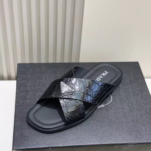 Replica Prada Slippers For Men #1302932 $92.00 USD for Wholesale