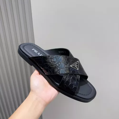 Replica Prada Slippers For Men #1302932 $92.00 USD for Wholesale