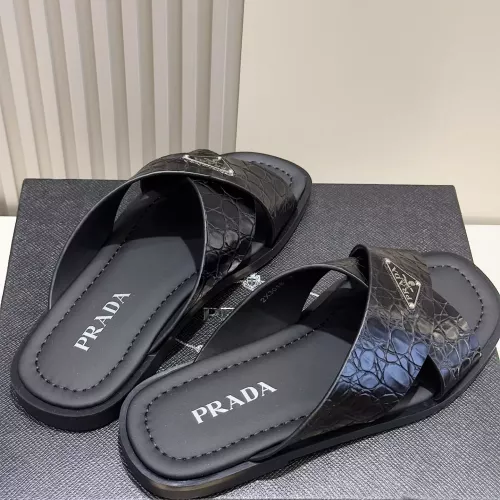 Replica Prada Slippers For Men #1302932 $92.00 USD for Wholesale