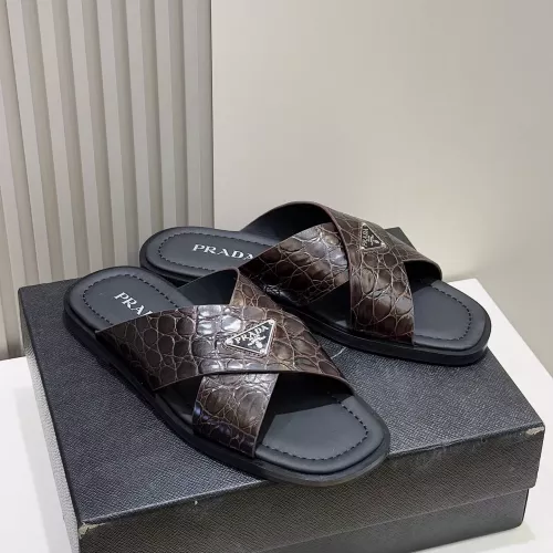 Replica Prada Slippers For Men #1302938 $92.00 USD for Wholesale