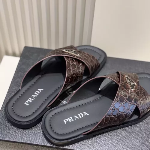 Replica Prada Slippers For Men #1302938 $92.00 USD for Wholesale