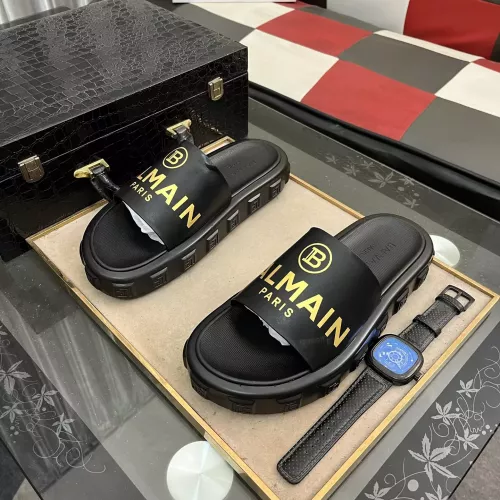 Cheap Balmain Slippers For Men #1302969, $$56.00 USD On Balmain Slippers