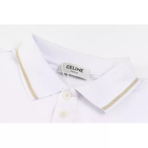 Replica Celine T-Shirts Short Sleeved For Men #1302977 $40.00 USD for Wholesale