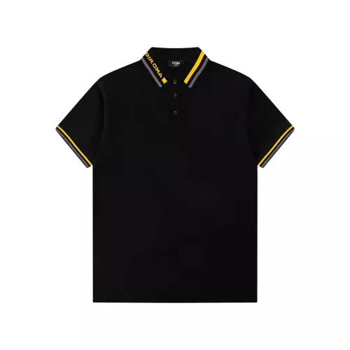 Cheap Fendi T-Shirts Short Sleeved For Men #1302985, $$40.00 USD On Fendi T-Shirts