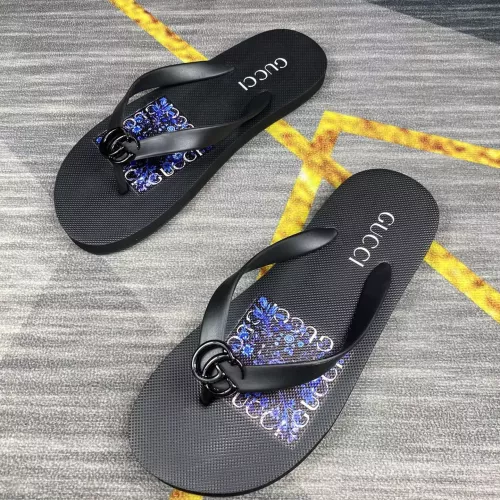 Replica Gucci Slippers For Men #1303057 $45.00 USD for Wholesale