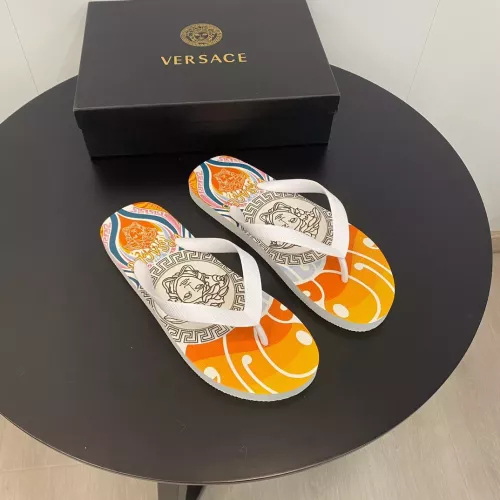 Replica Versace Slippers For Men #1303105 $48.00 USD for Wholesale