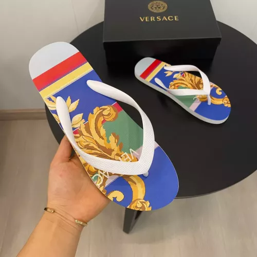 Replica Versace Slippers For Women #1303110 $48.00 USD for Wholesale