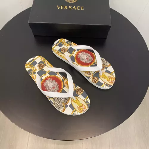 Replica Versace Slippers For Men #1303112 $48.00 USD for Wholesale