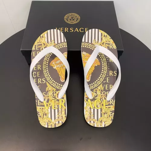 Replica Versace Slippers For Men #1303117 $48.00 USD for Wholesale