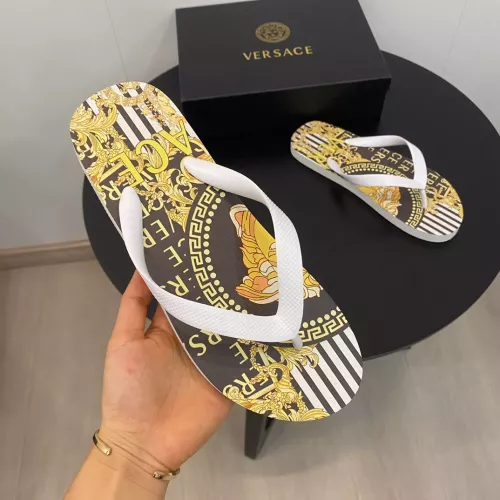 Replica Versace Slippers For Men #1303117 $48.00 USD for Wholesale