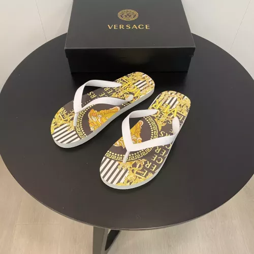 Replica Versace Slippers For Men #1303117 $48.00 USD for Wholesale