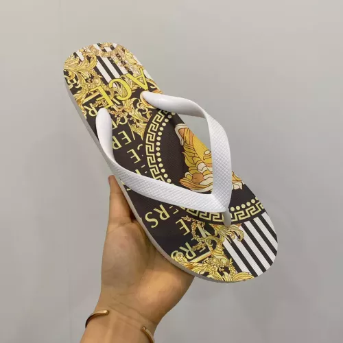 Replica Versace Slippers For Men #1303117 $48.00 USD for Wholesale