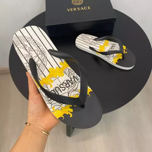 Replica Versace Slippers For Men #1303121 $48.00 USD for Wholesale