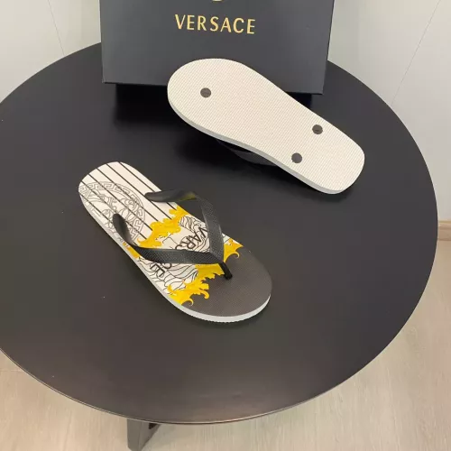 Replica Versace Slippers For Men #1303121 $48.00 USD for Wholesale