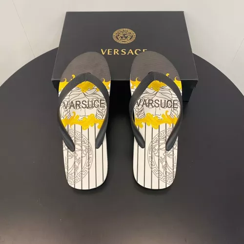 Replica Versace Slippers For Men #1303121 $48.00 USD for Wholesale