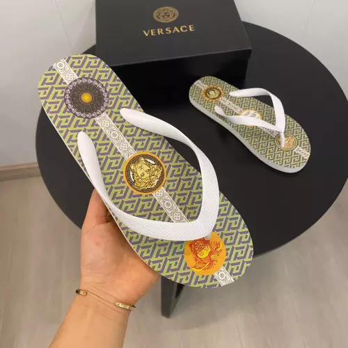 Replica Versace Slippers For Women #1303126 $48.00 USD for Wholesale