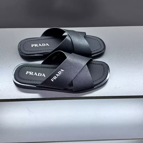 Replica Prada Slippers For Men #1303201 $52.00 USD for Wholesale