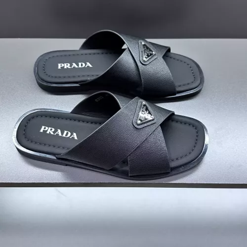 Replica Prada Slippers For Men #1303204 $52.00 USD for Wholesale