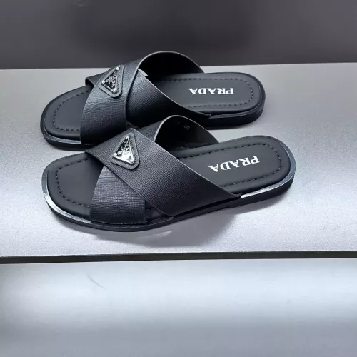 Replica Prada Slippers For Men #1303204 $52.00 USD for Wholesale