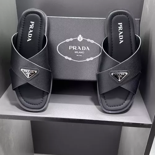 Replica Prada Slippers For Men #1303204 $52.00 USD for Wholesale