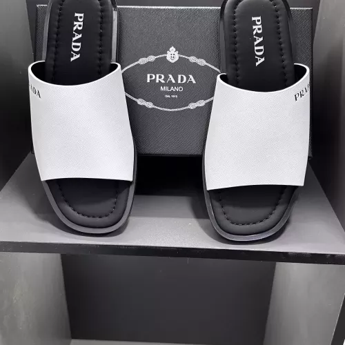 Replica Prada Slippers For Men #1303205 $52.00 USD for Wholesale