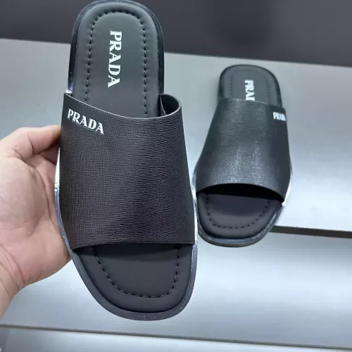 Replica Prada Slippers For Men #1303206 $52.00 USD for Wholesale