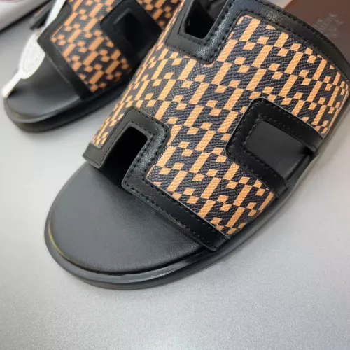 Replica Hermes Slippers For Men #1303265 $48.00 USD for Wholesale