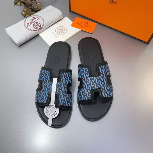 Replica Hermes Slippers For Men #1303269 $48.00 USD for Wholesale