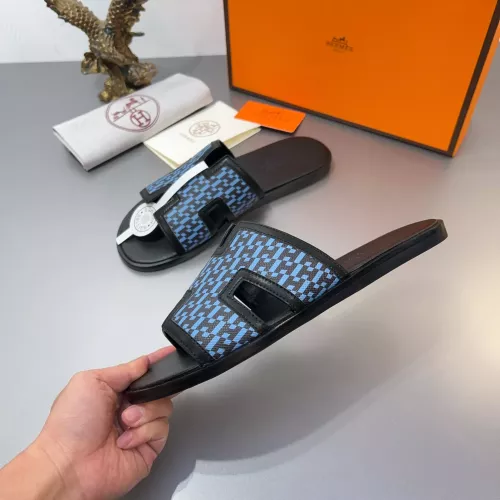 Replica Hermes Slippers For Men #1303269 $48.00 USD for Wholesale