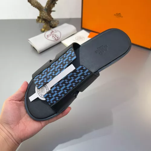 Replica Hermes Slippers For Men #1303274 $48.00 USD for Wholesale