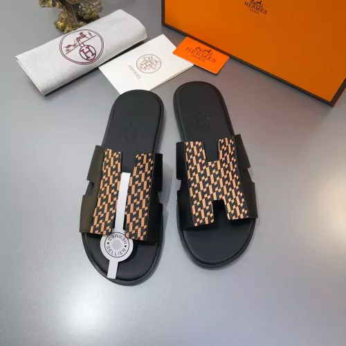 Replica Hermes Slippers For Men #1303275 $48.00 USD for Wholesale