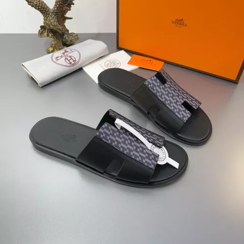 Replica Hermes Slippers For Men #1303276 $48.00 USD for Wholesale