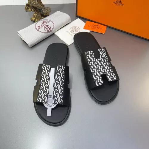 Replica Hermes Slippers For Men #1303277 $48.00 USD for Wholesale