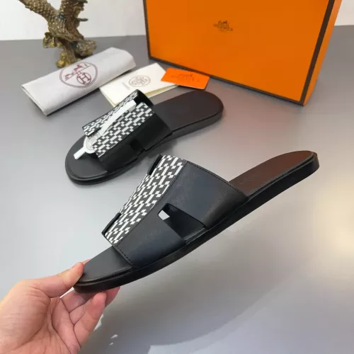 Replica Hermes Slippers For Men #1303277 $48.00 USD for Wholesale