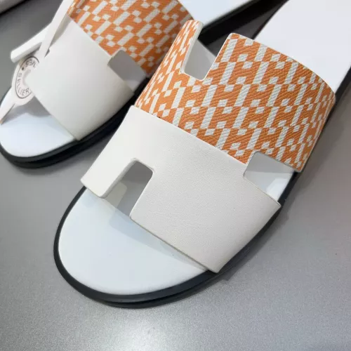 Replica Hermes Slippers For Men #1303281 $48.00 USD for Wholesale