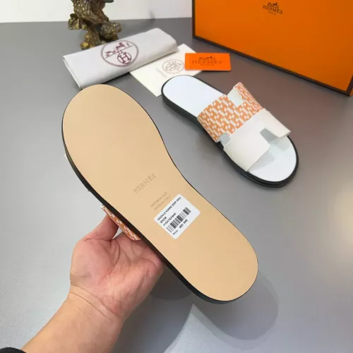 Replica Hermes Slippers For Men #1303281 $48.00 USD for Wholesale