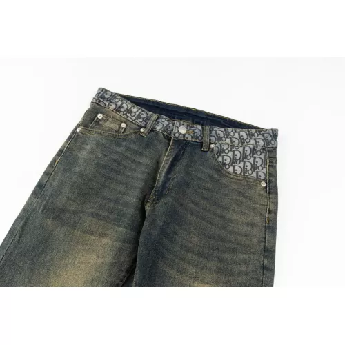 Replica Christian Dior Jeans For Men #1303284 $48.00 USD for Wholesale