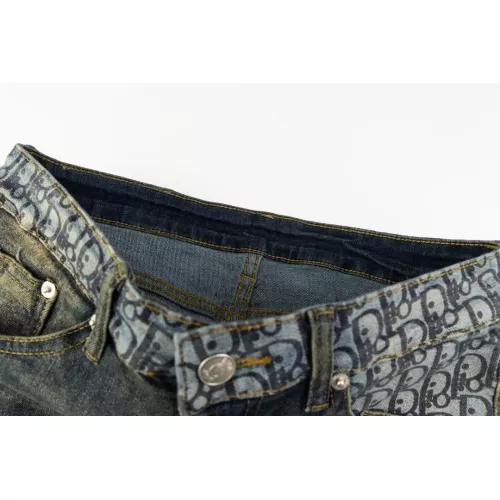 Replica Christian Dior Jeans For Men #1303284 $48.00 USD for Wholesale