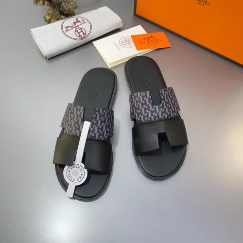 Replica Hermes Slippers For Men #1303285 $48.00 USD for Wholesale