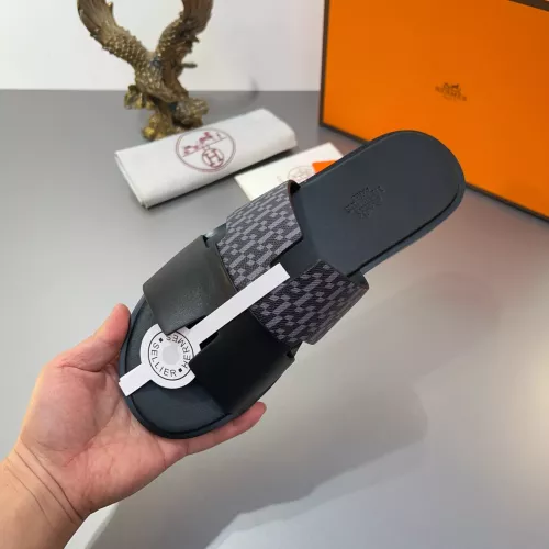 Replica Hermes Slippers For Men #1303285 $48.00 USD for Wholesale