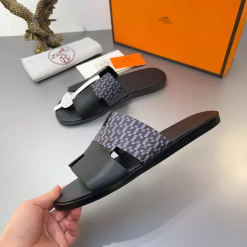 Replica Hermes Slippers For Men #1303285 $48.00 USD for Wholesale