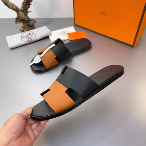 Replica Hermes Slippers For Men #1303298 $48.00 USD for Wholesale