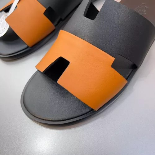 Replica Hermes Slippers For Men #1303298 $48.00 USD for Wholesale