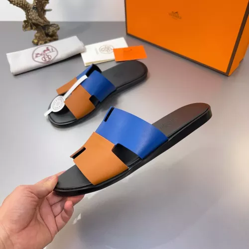 Replica Hermes Slippers For Men #1303299 $48.00 USD for Wholesale