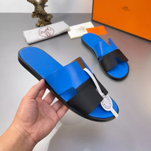 Replica Hermes Slippers For Men #1303300 $48.00 USD for Wholesale