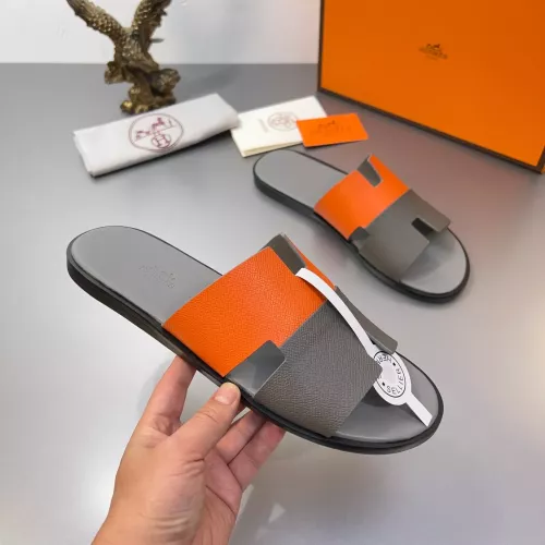 Replica Hermes Slippers For Men #1303301 $48.00 USD for Wholesale