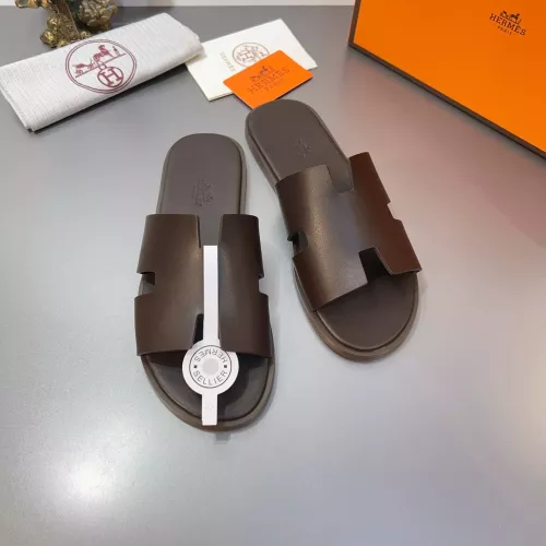 Replica Hermes Slippers For Men #1303304 $48.00 USD for Wholesale